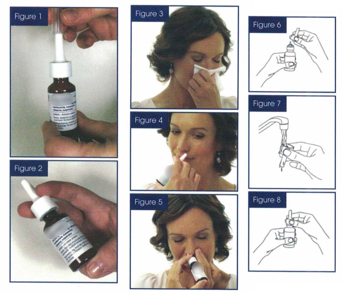 nasal spray instructions